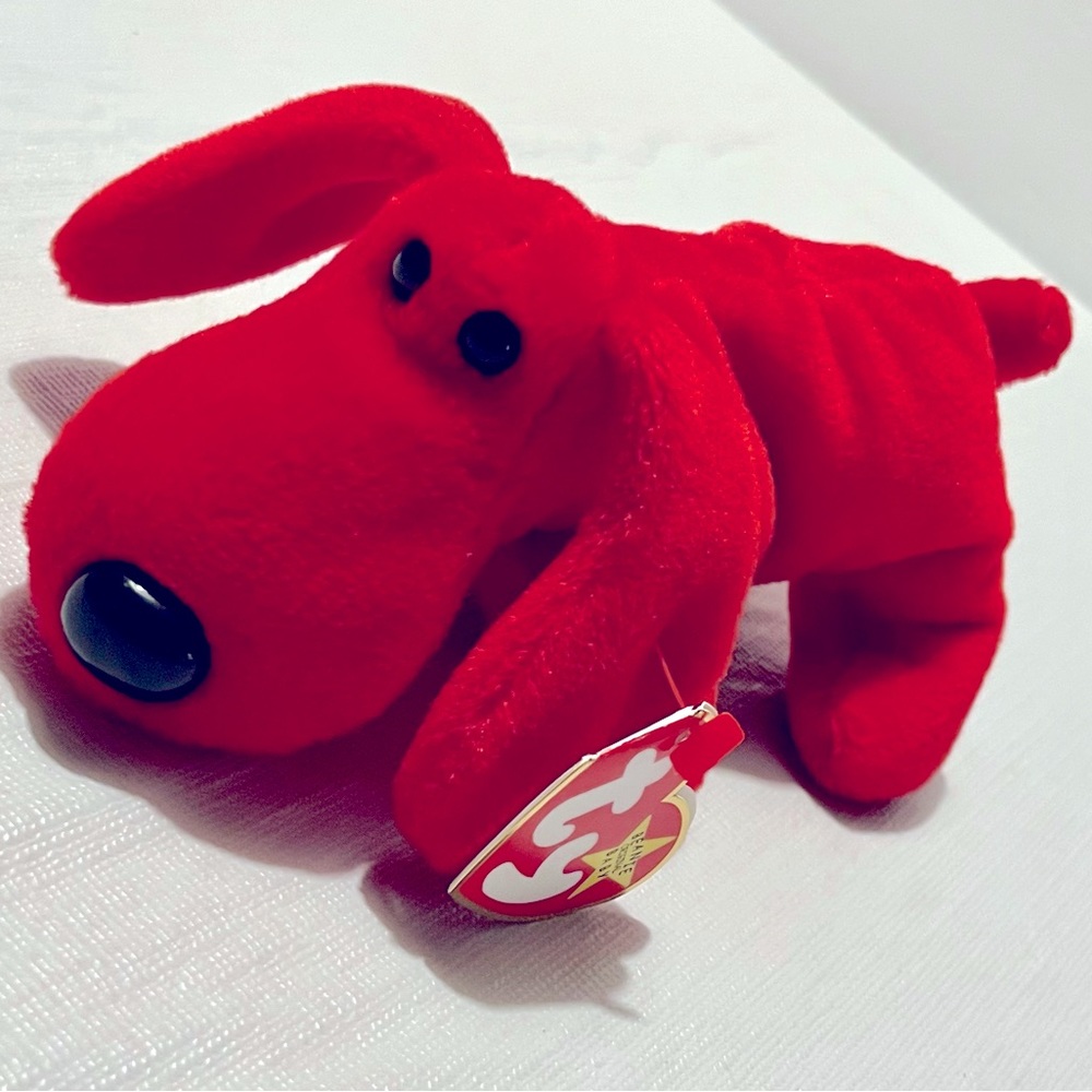 TY Beanie Baby - ROVER the Red Dog 1996